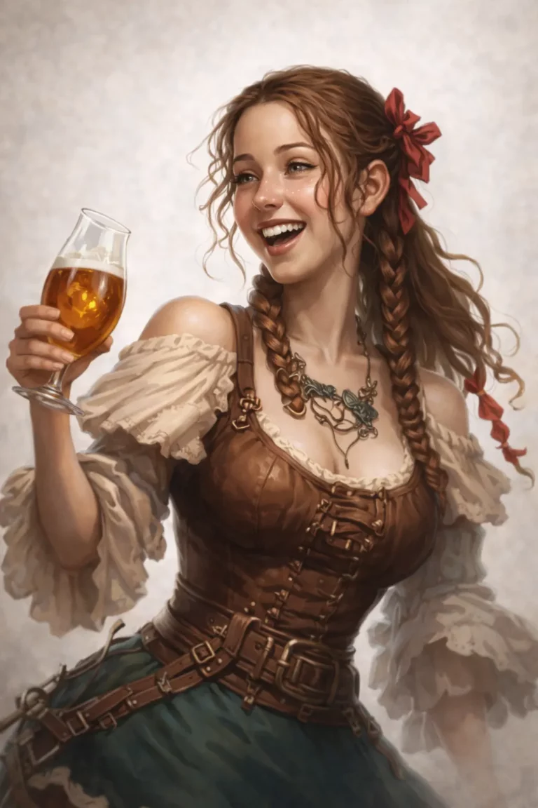 Elsa - Serveuse - Portrait