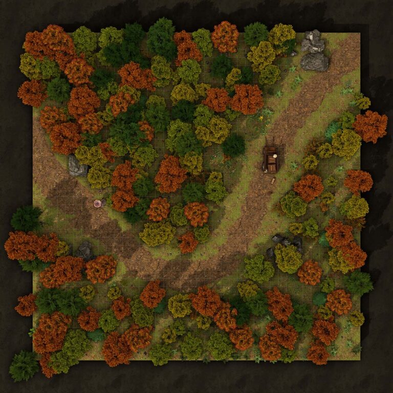 Miniature Chemin Charette