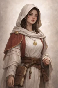 Sœur Garaèle Portrait